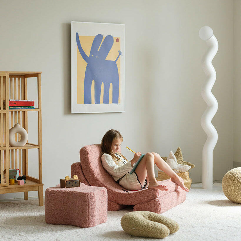 Guava Pink Moon Chair