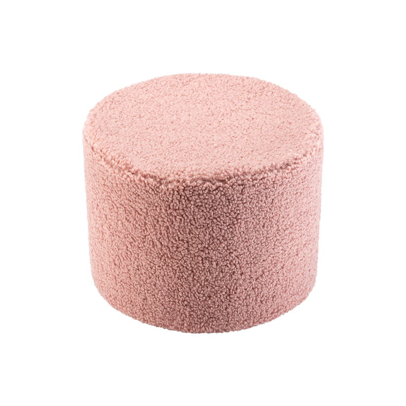 Guava Pink Pouffe