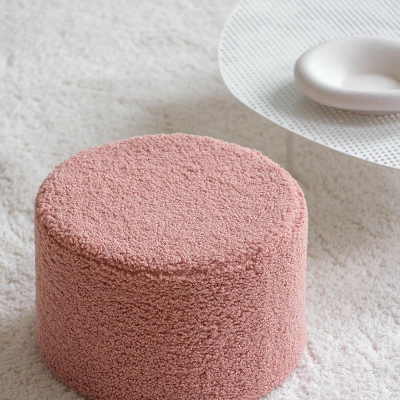 Guava Pink Pouffe