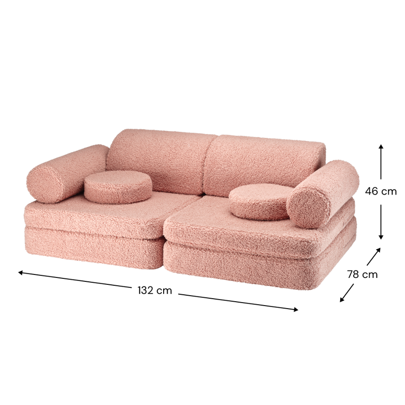 Guava Pink Settee