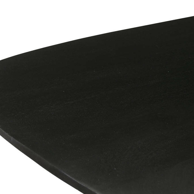 Jesper Danish Eettafel Oval Black 230Cm