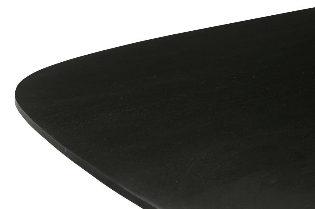 Jesper Danish Eettafel Oval Black 230Cm