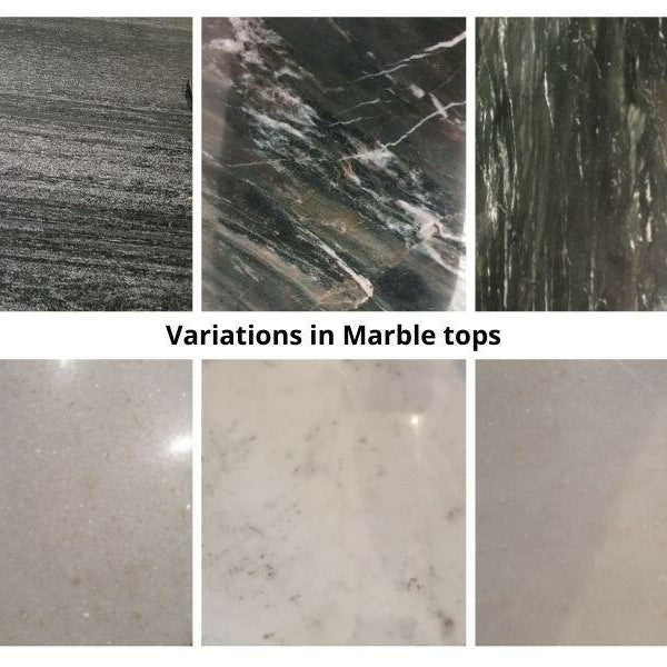 Mason Marble Black/Black Set Of 2