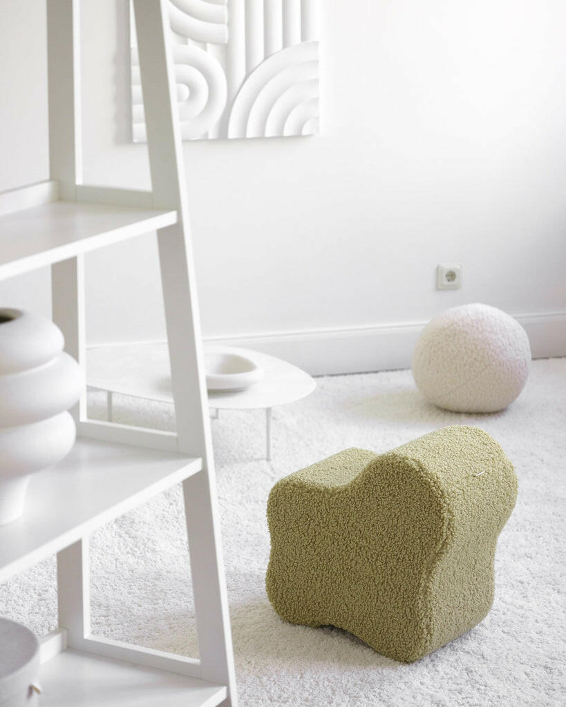 Matcha Cloud Pouffe