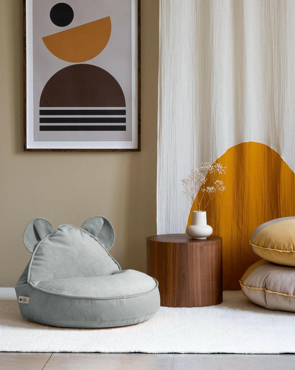 Misty Green Bear Zitzak