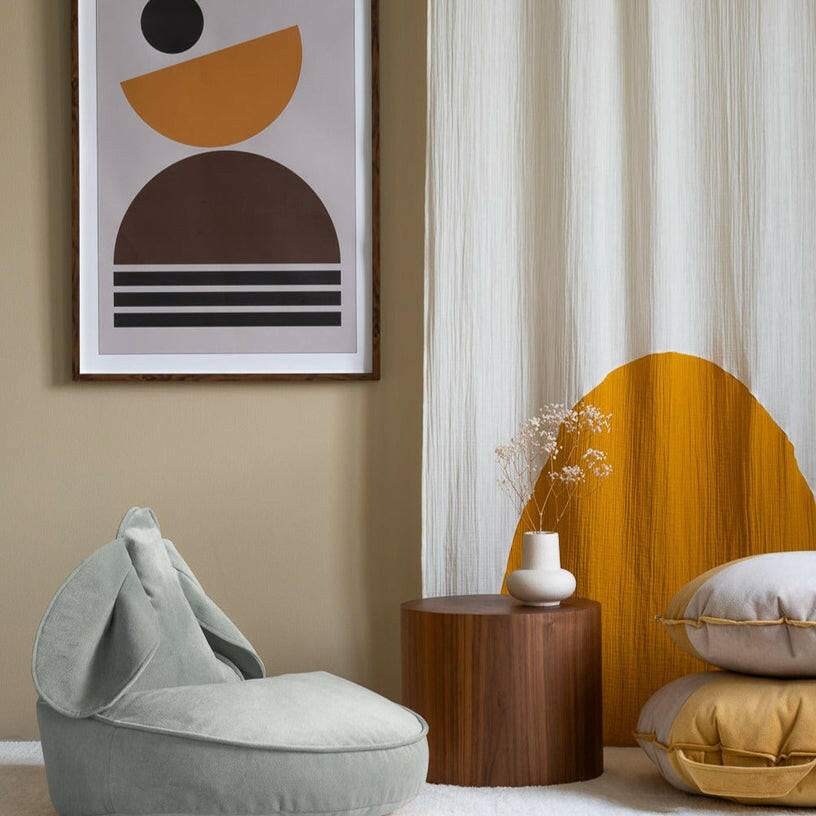 Misty Green Bunny Zitzak