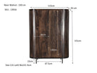 Noor Walnut 150Cm