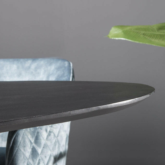 Oslo Eettafel Black Oval 210 Cm