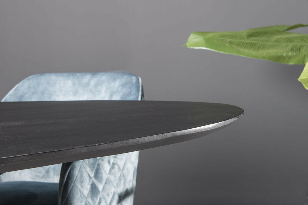 Oslo Eettafel Black Oval 240 Cm