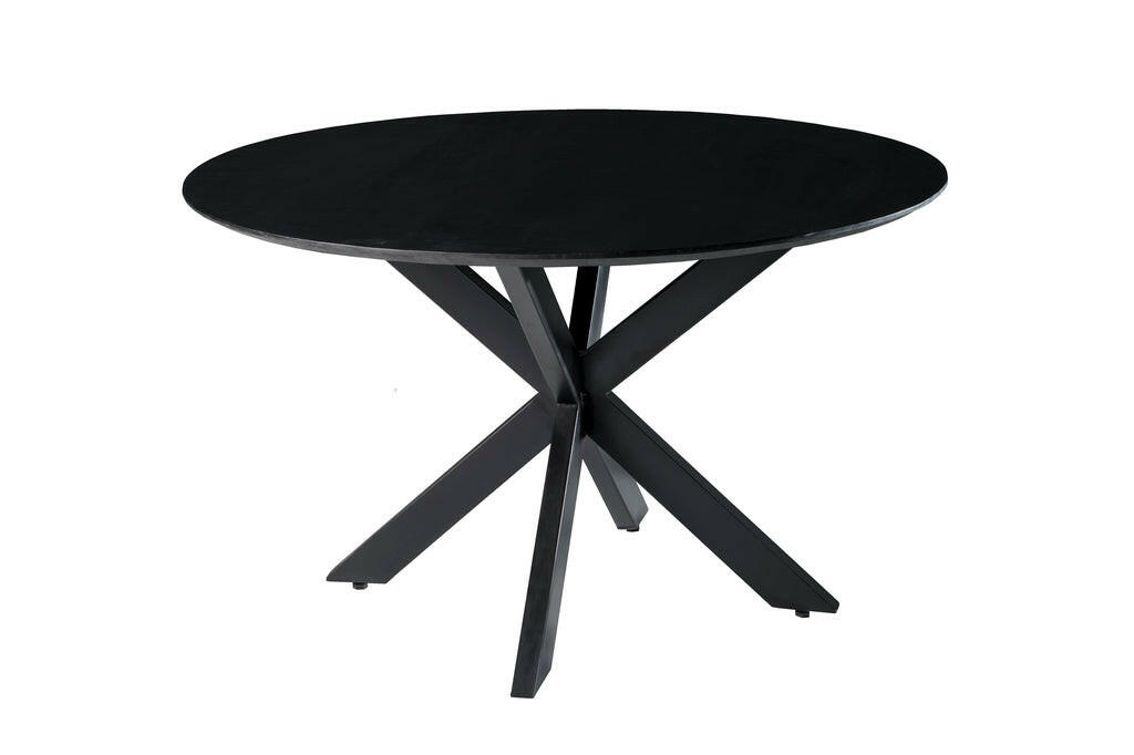Oslo Black Round 130 Cm