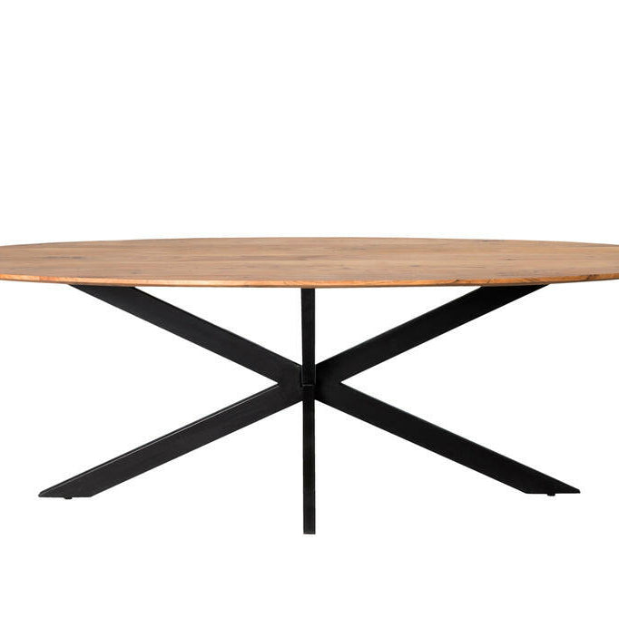 Oslo Eettafel Oval Acasia 210 Cm