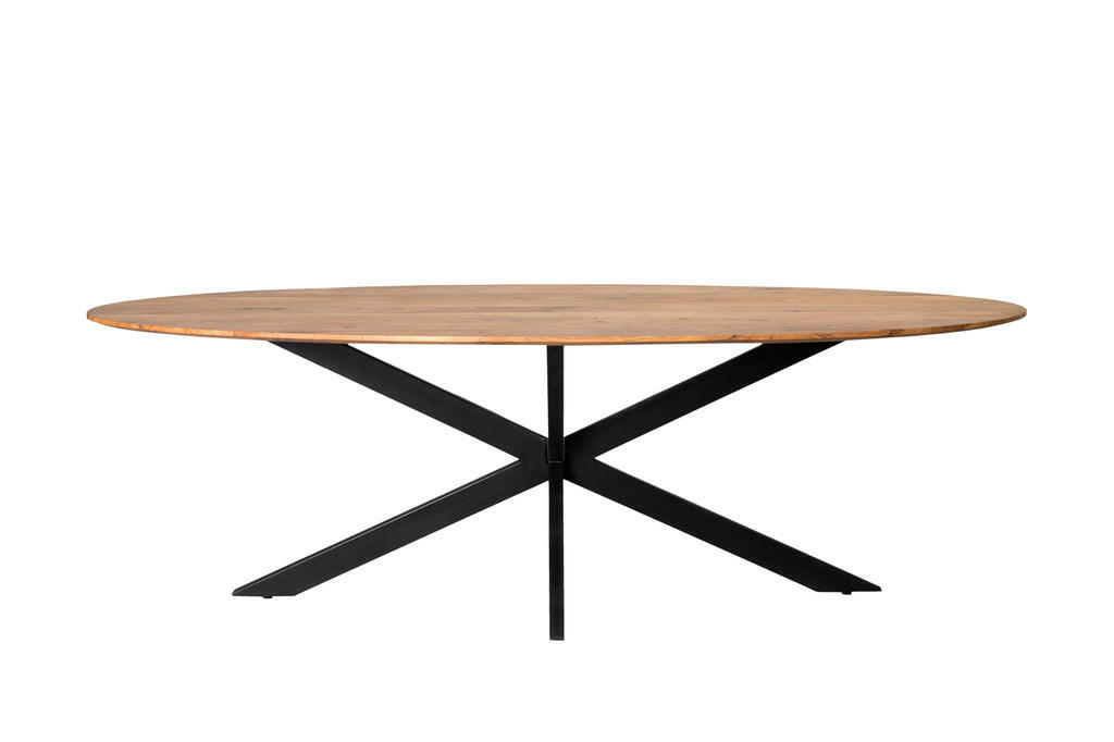 Oslo Eettafel Oval Acasia 210 Cm