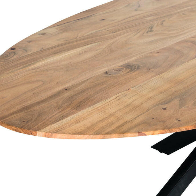 Oslo Eettafel Oval Acasia 210 Cm