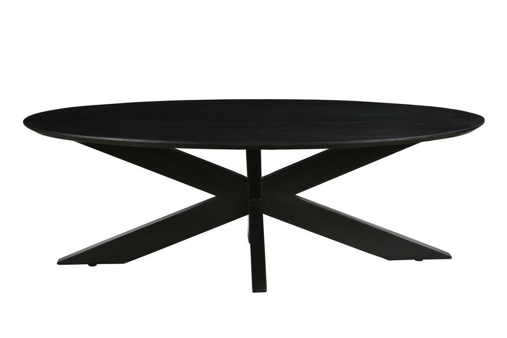 Oslo Oval Black130 Cm
