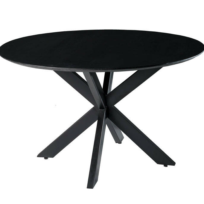 Oslo Round Black 120 Cm