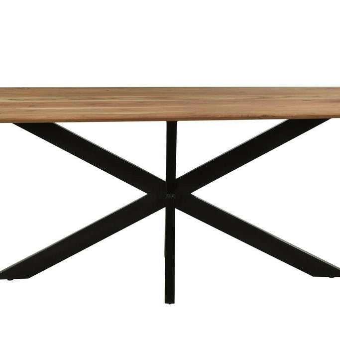 Oslo Spider Eettafel Acasia 160 Cm