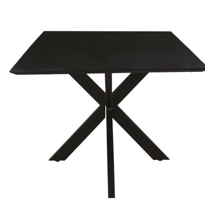 Oslo Spider Eettafel Black Acasia 220 Cm