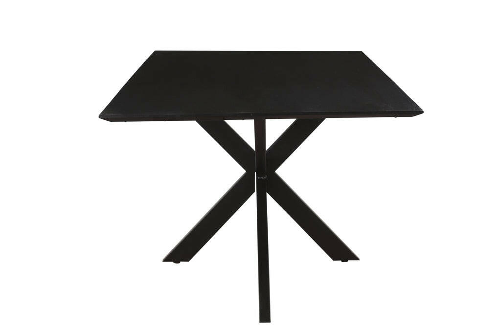 Oslo Spider Eettafel Black Acasia 220 Cm
