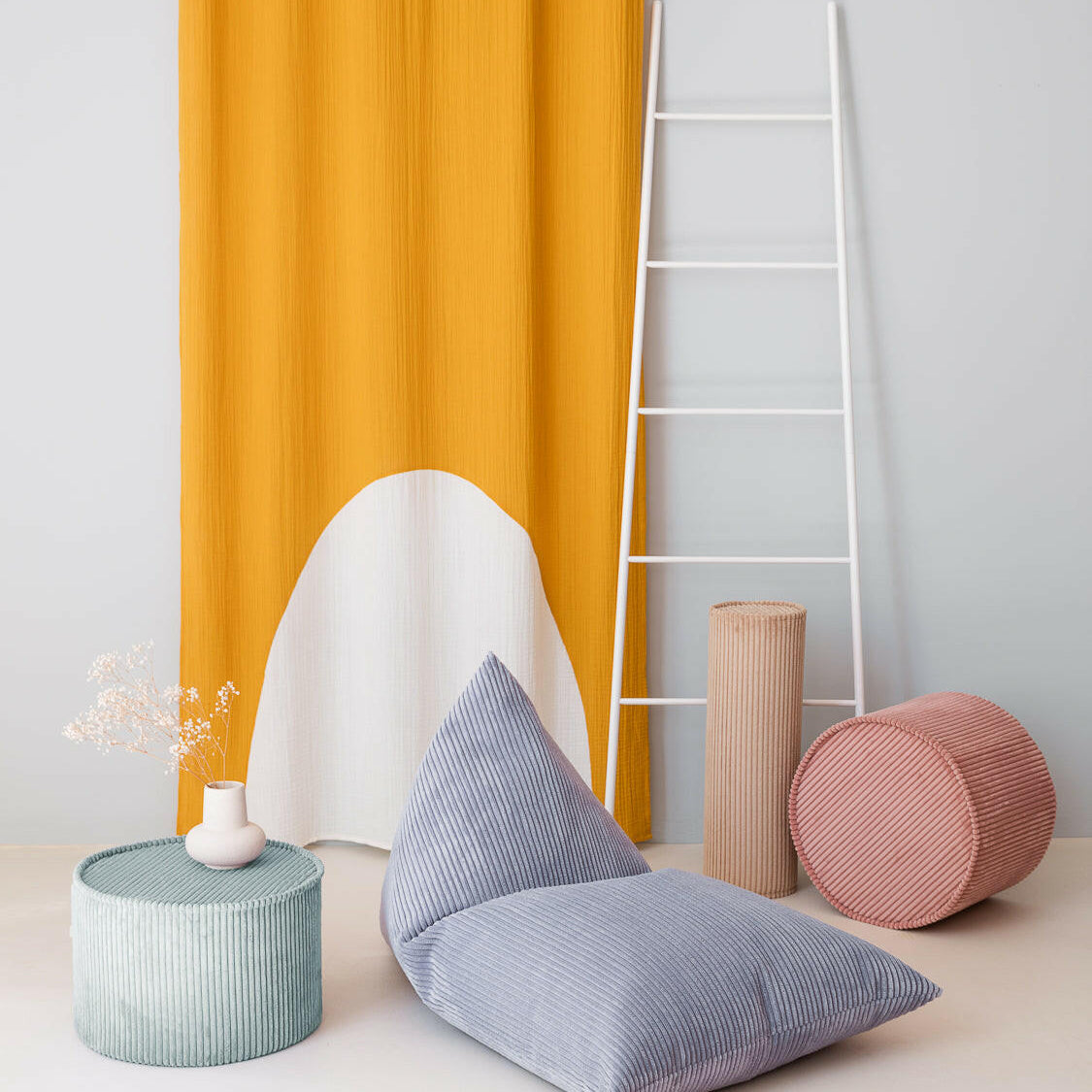 Pepermunt Groene Poef