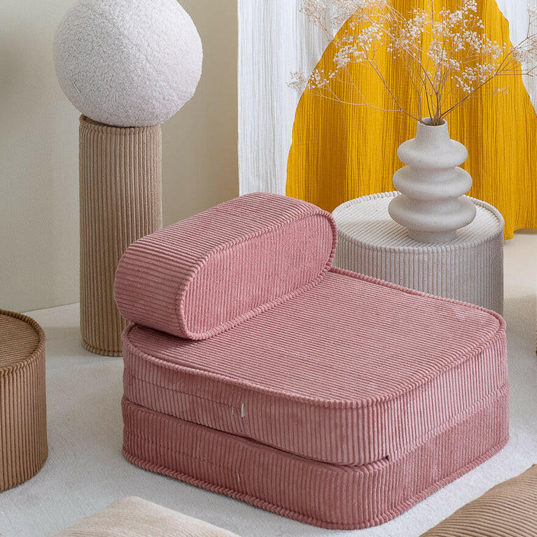 Pink Mousse Flip Chair