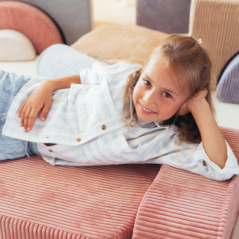 Pink Mousse Flip Chair