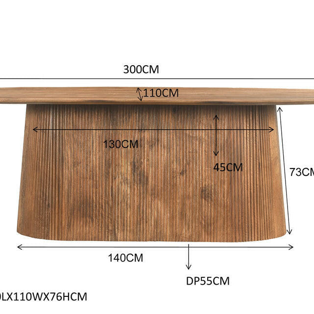 Salvator Eettafel 300Cm