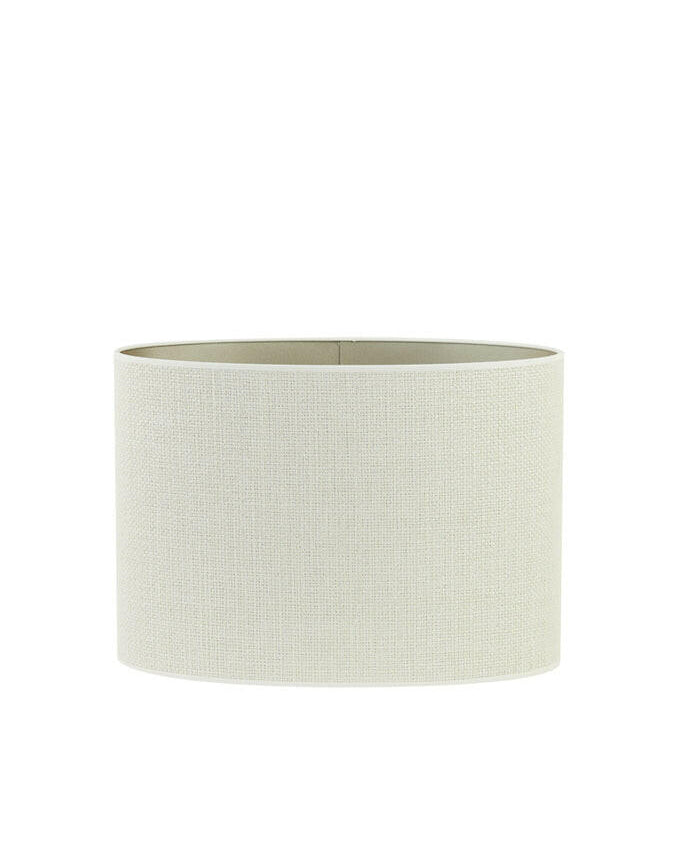 Lampenkap Oval Straight Slim 30-15-25 Cm Saverna Egg White