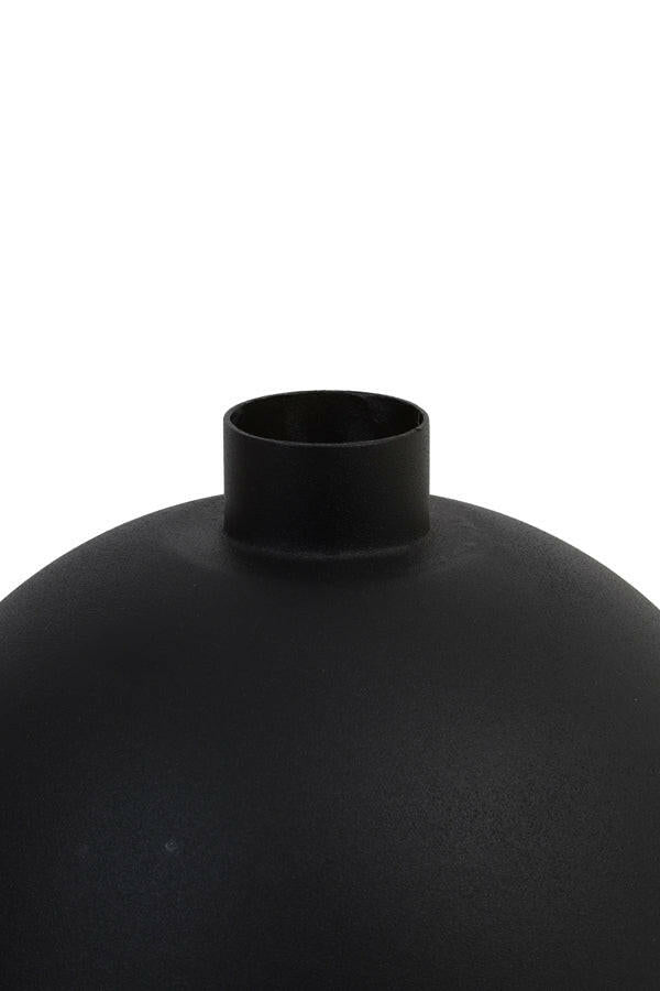 Vase Deco Ø23X30 Cm Binco Matt Black