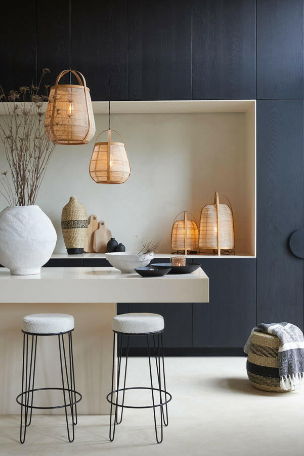 Vase Deco Ø23X30 Cm Binco Matt Black