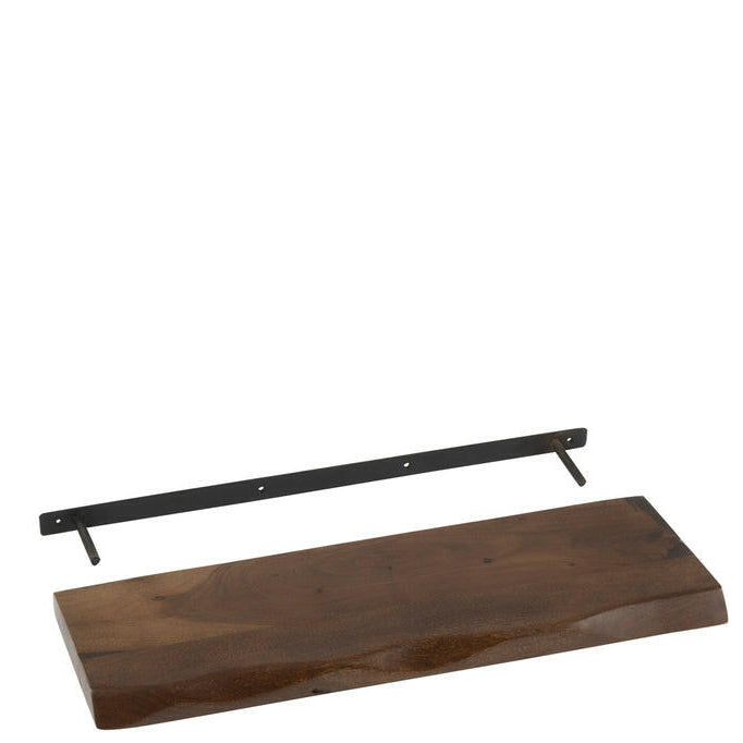 Wandplank Gerard Acacia Wood Brown Small