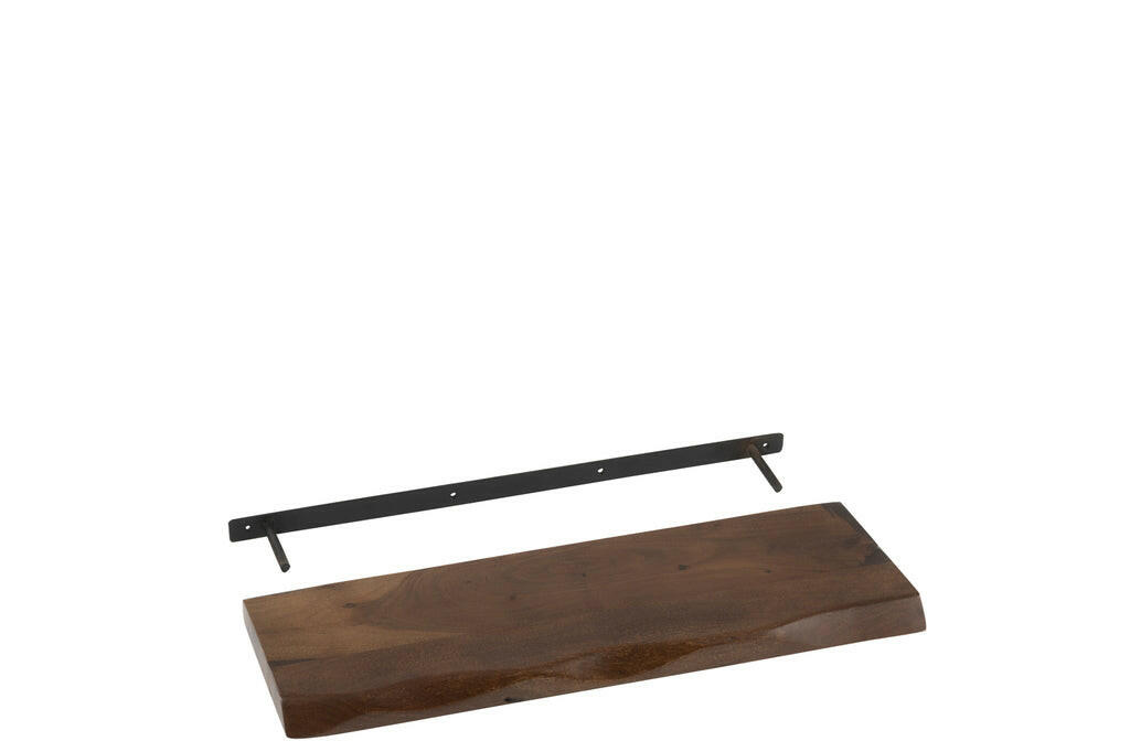 Wandplank Gerard Acacia Wood Brown Small
