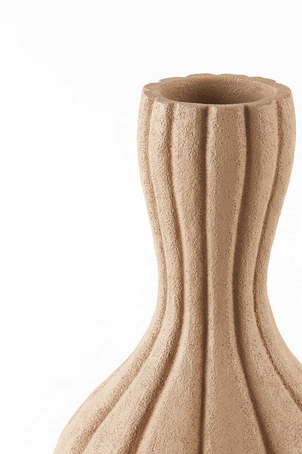 Vase Deco 28 5X47 5 Cm Zucca Light Cognac