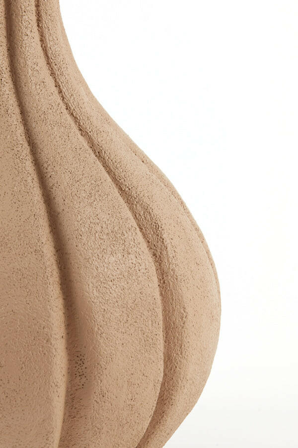 Vase Deco 28 5X47 5 Cm Zucca Light Cognac