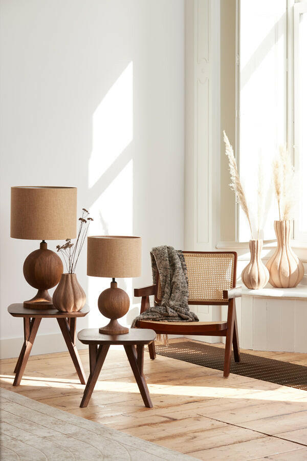 Vase Deco 28 5X47 5 Cm Zucca Light Cognac