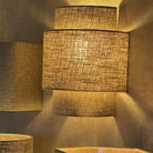 Wandlamp Solaire Linnen Met Snoer