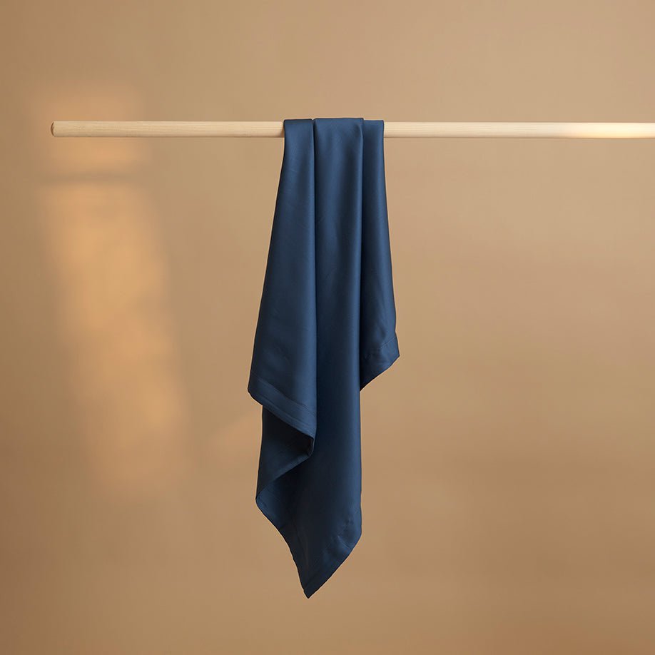 Tencel™ - Sateen Kussensloop Blauw