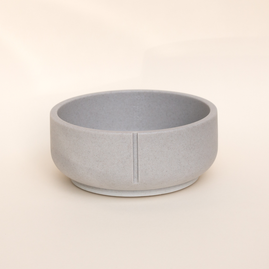 Classic Feeder Bowls Grey Medium Slow