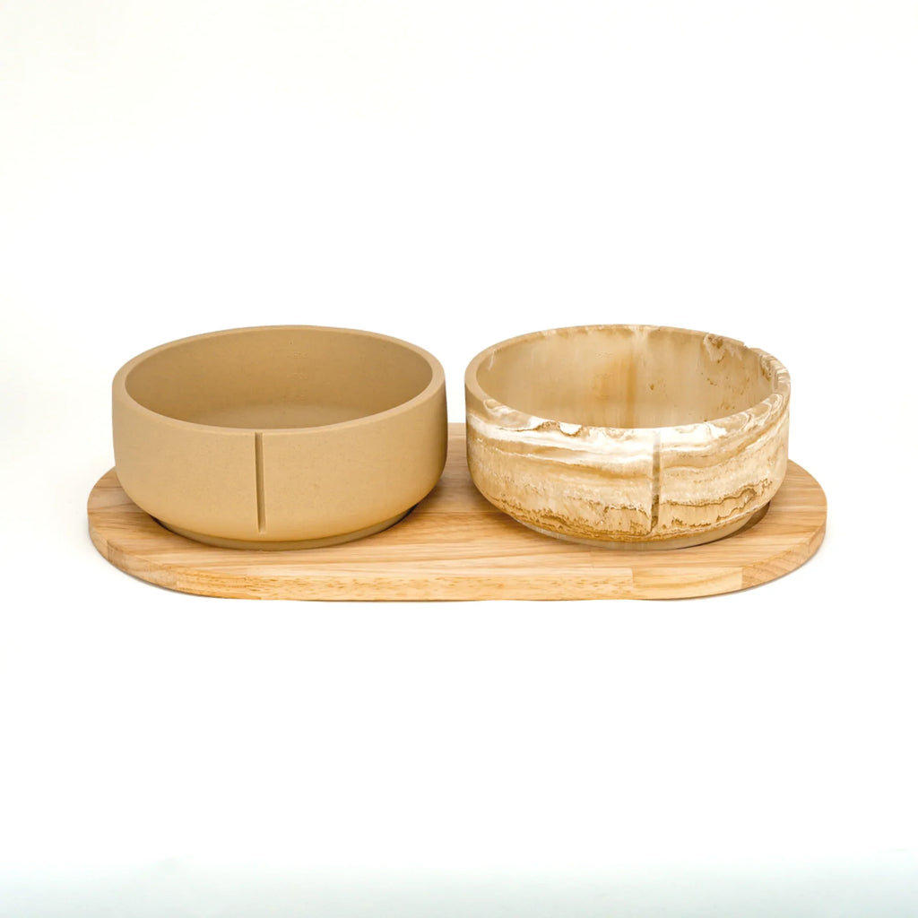 Slow Feeder Bowls Camel Medium