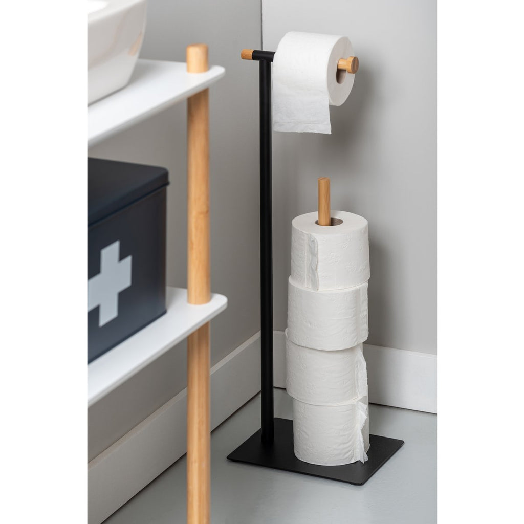 Toiletrolhouder Bamboe Accent Deluxe