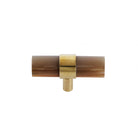 Knop / Wandhaak Bruin