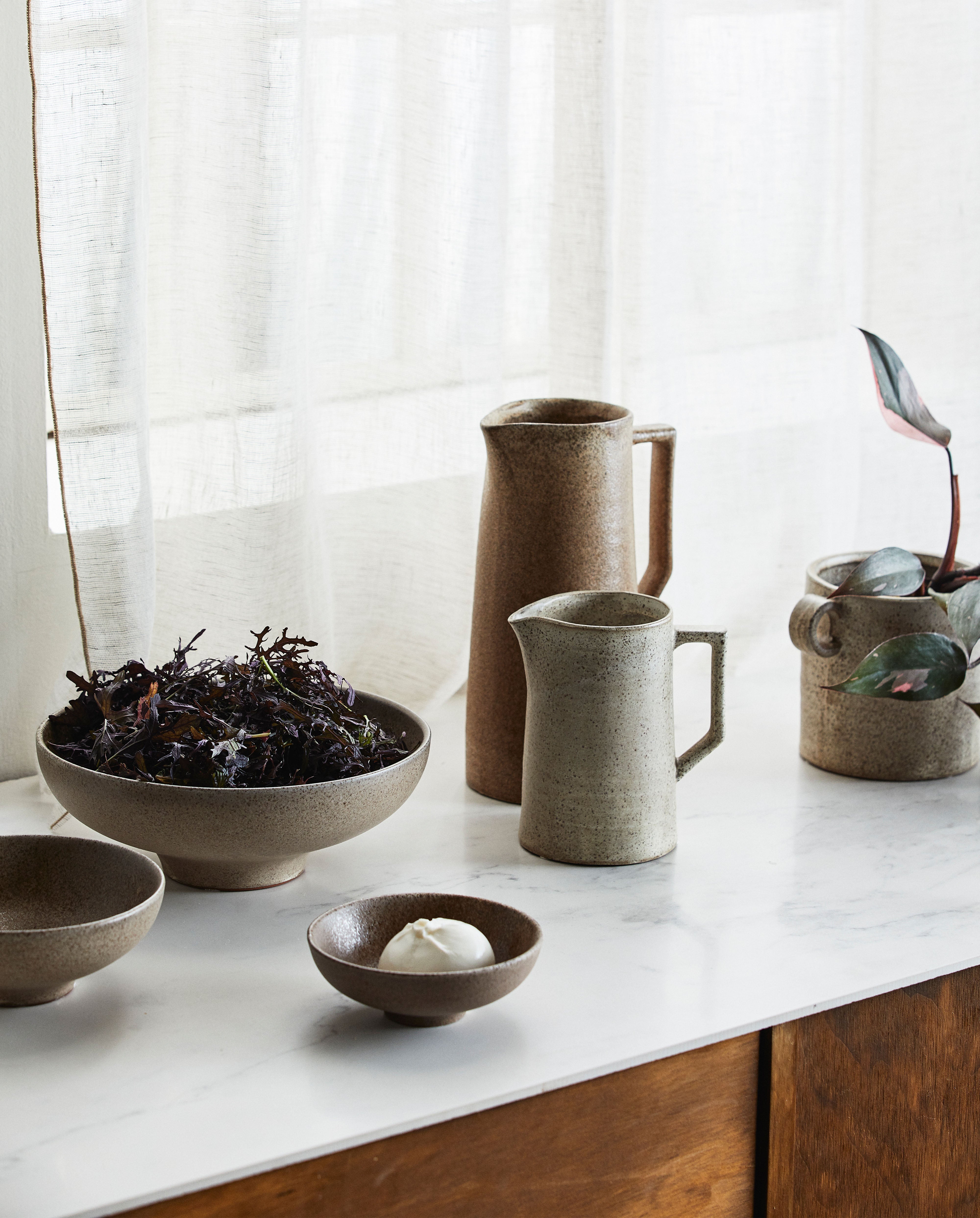 Inez Bowl Zand L Tray