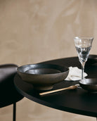 Inez Bowl Zwart L Tray