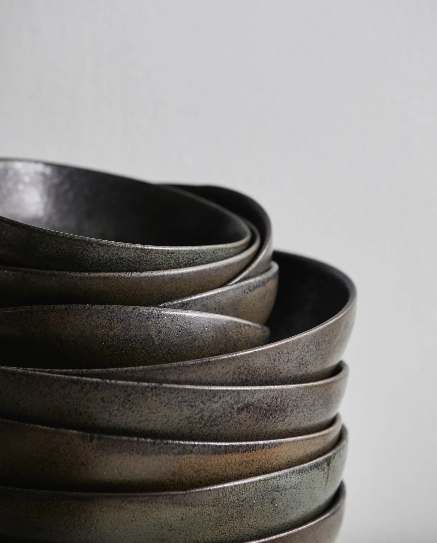 Inez Bowl Zwart L Tray