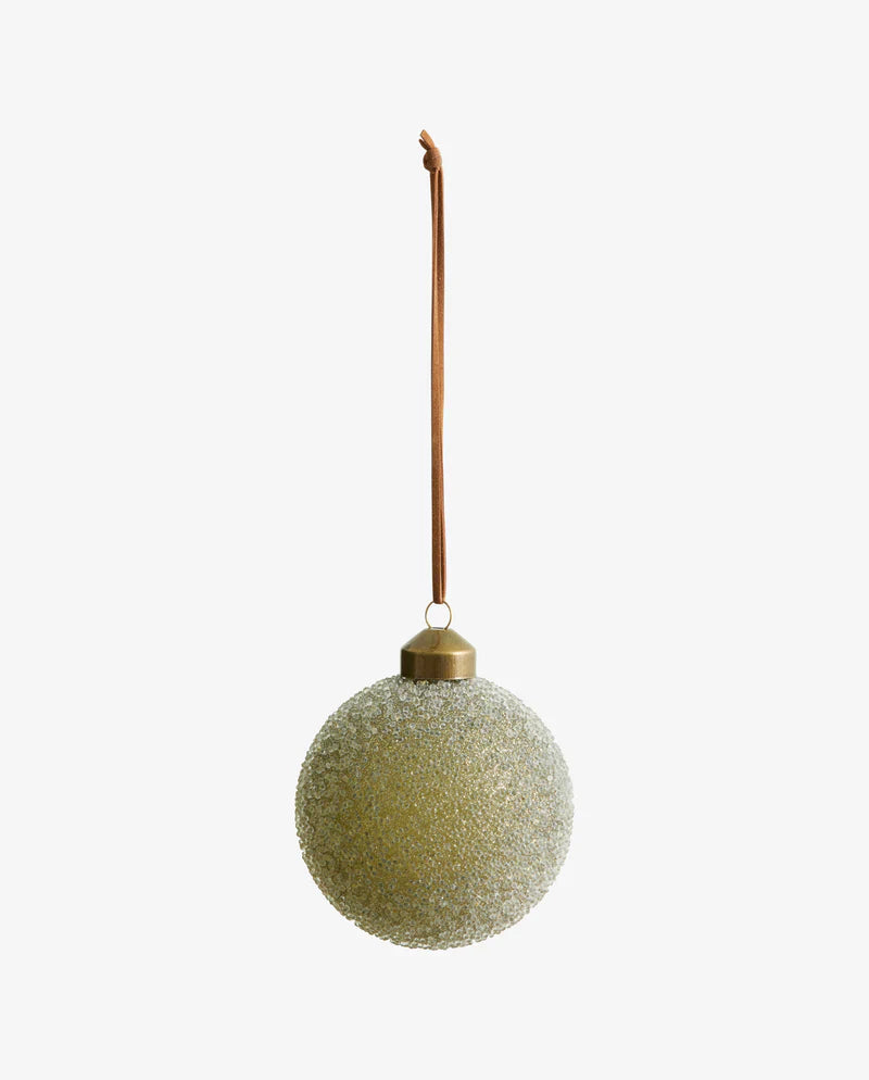 Sugar Kerstbal Olive Green