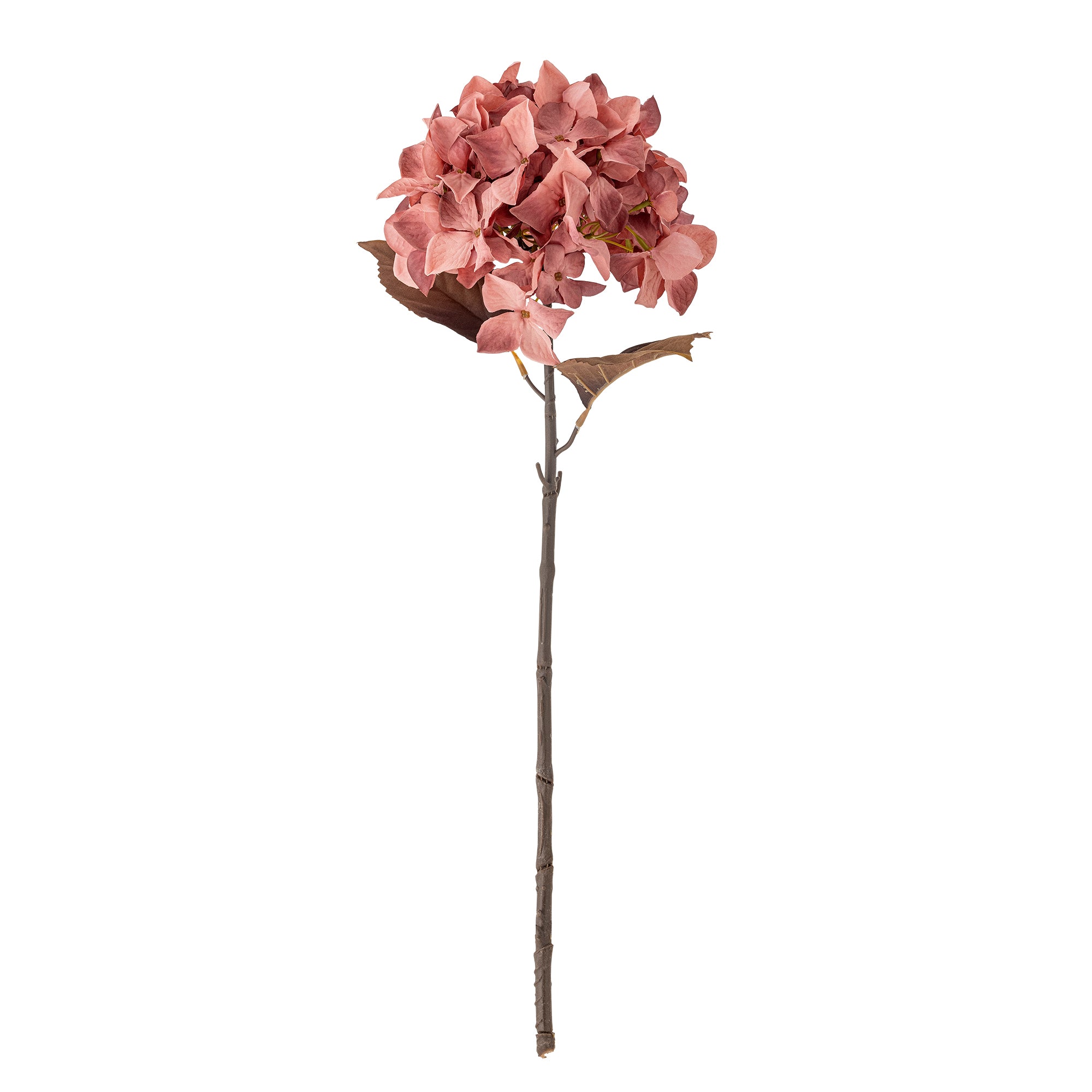 Bloomingville Hydrangea kunstbloem roze 65 cm – kunstbloemen décor