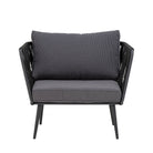 Pavone Lounge Stoel Zwart