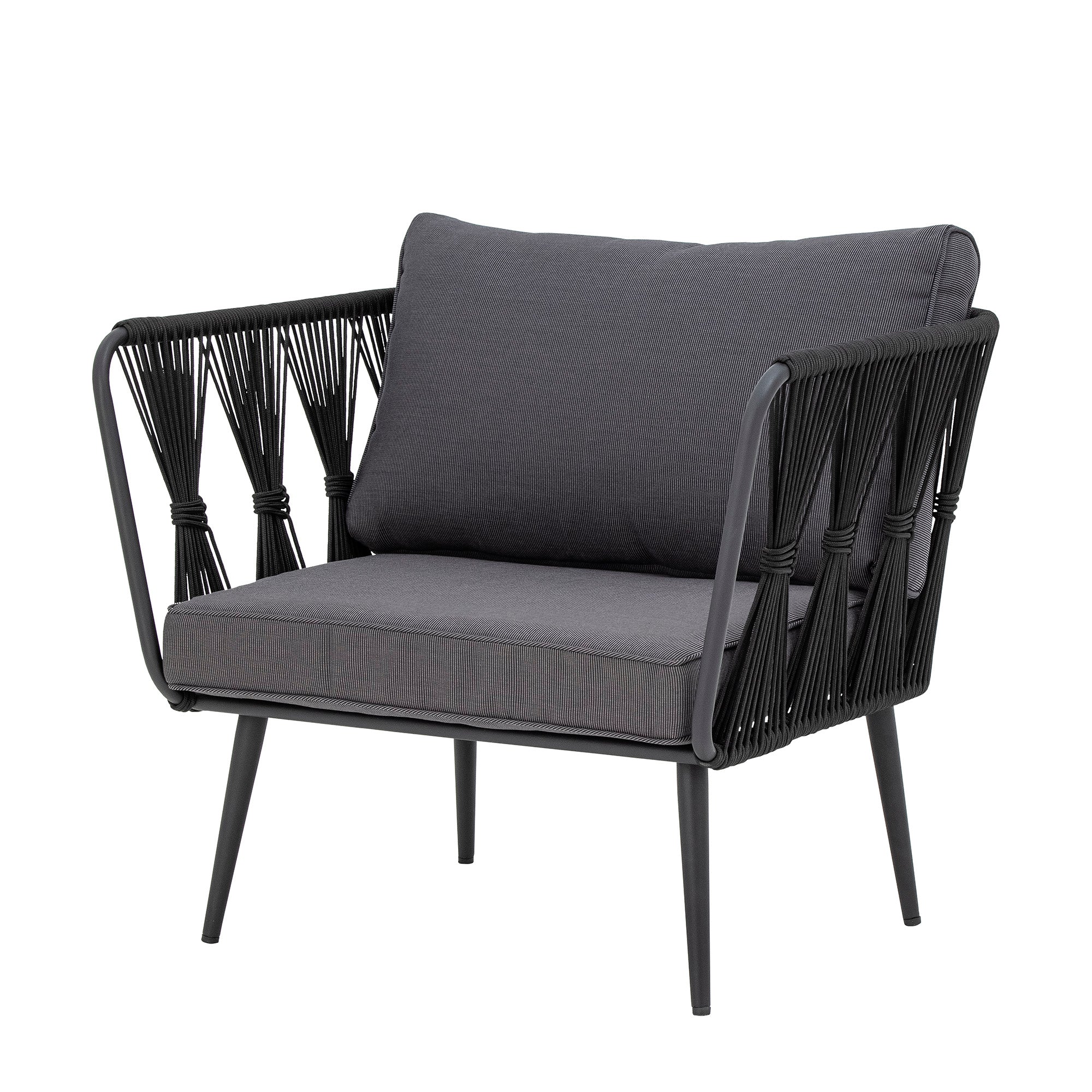 Pavone Lounge Stoel Zwart