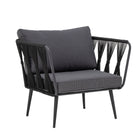 Pavone Lounge Stoel Zwart