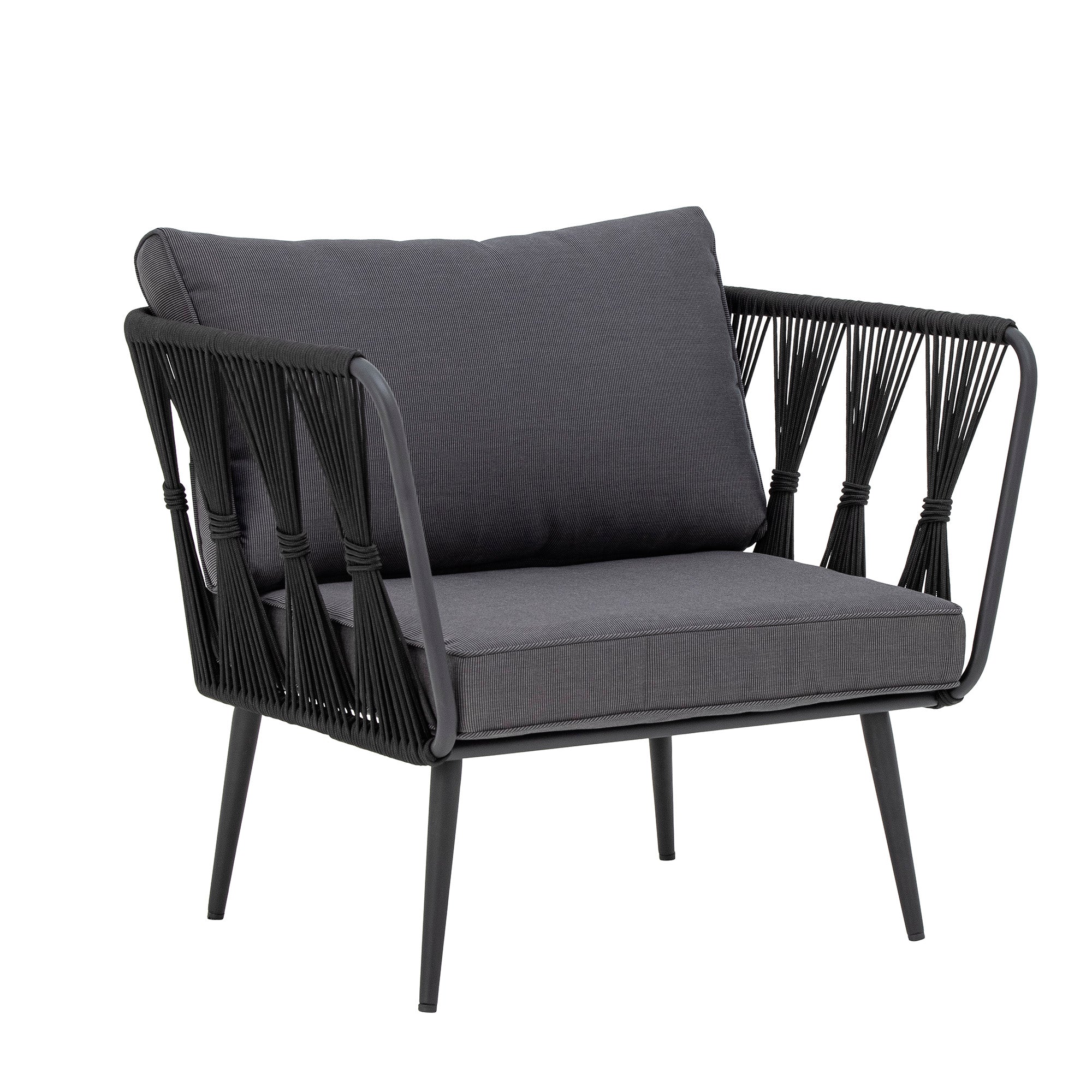 Pavone Lounge Stoel Zwart