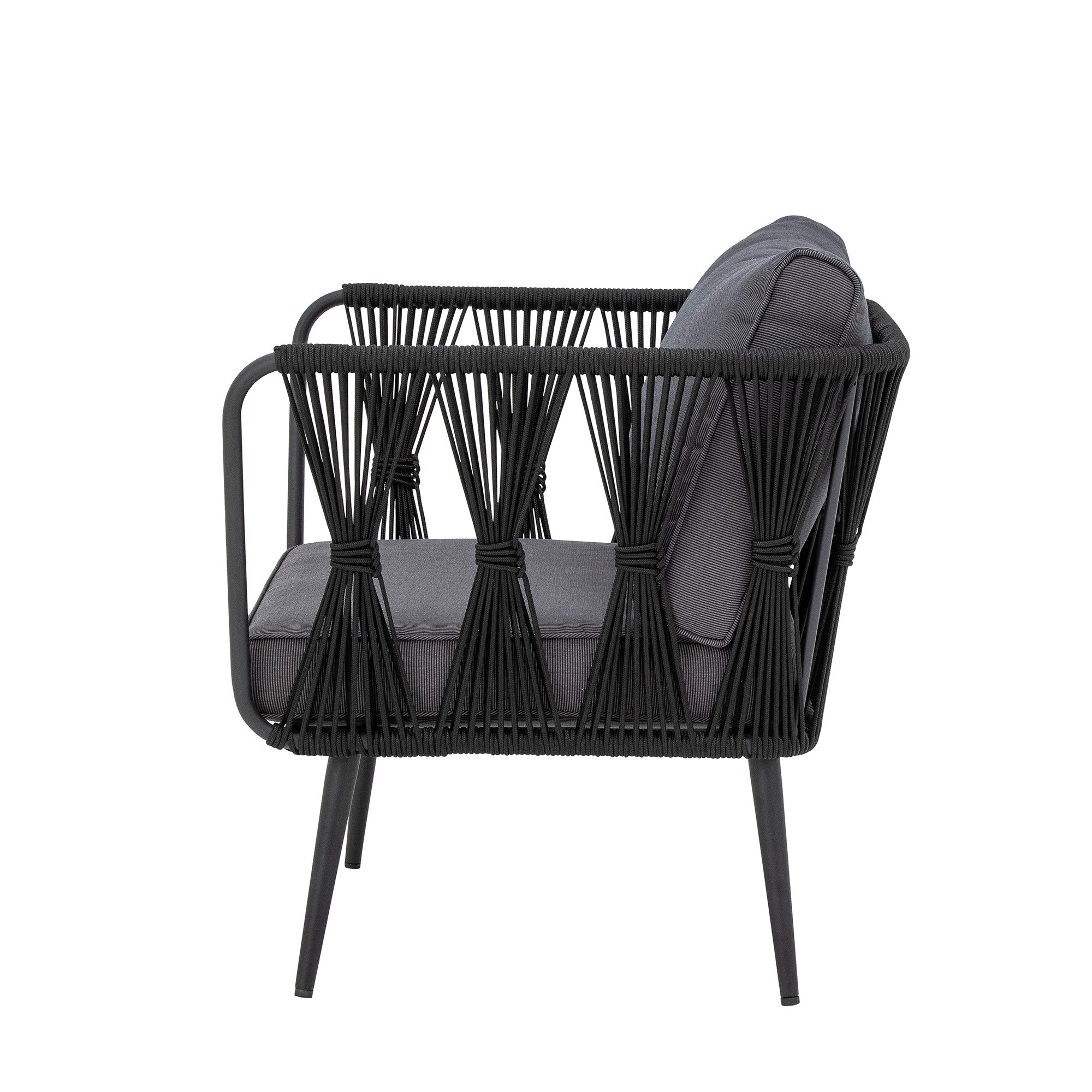 Pavone Lounge Stoel Zwart